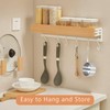 Stainless Steel Measuring Cup Square Handle Measuring Spoon with Scale