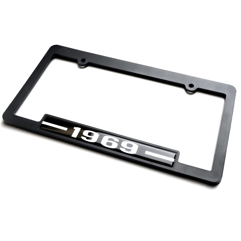 Year Model Classic/Antique Car or Truck License Plate Frame. (1969)