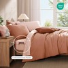Monbix King Size Comforter Set - 7 Pieces Autumn Leaf