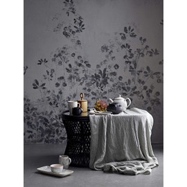 Bloomingville Modern Acacia Wood Container with Lid, Natural