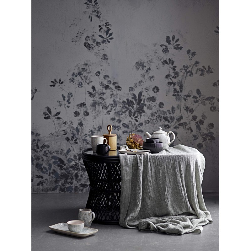 Bloomingville Modern Acacia Wood Container with Lid, Natural