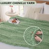 L'AGRATY Chunky Knit Blanket Throw - Soft Chunky Throw Blanket