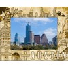 Saddle Mountain Souvenir Austin Texas Laser Engraved Wood Picture Frame