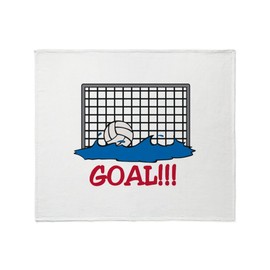 CafePress Water Polo Goal Throw Blanket Super Soft Fleece Plush Throw Blanket, 60"x50"