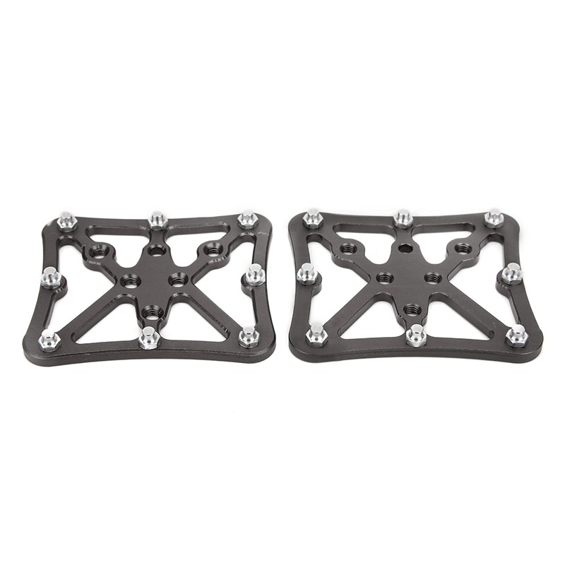 A Pair Aluminum Road Bicycle Pedal Platform Converter Adapter Small