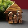 KASSIS Olive Wood Christmas Decoration Nativity Scene Puzzle Table Decoration