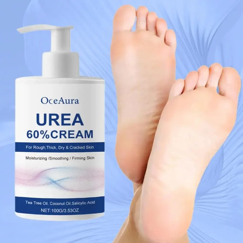Crema De Urea 60%, Crema Para Pies 100 G, Crema