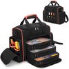 Marscamd Tool Bag with 3 Removable Cases, 2 Layers Tool