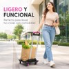 Carrito para Mochila Escolar Plegable con 2 Ruedas