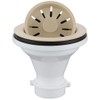 Karran QBSBI 3-1/2 in. Kitchen Sink Basket Strainer in Bisque
