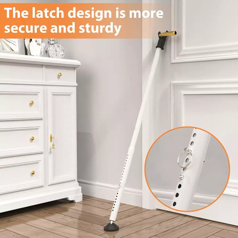 Nicecho 32"-46" inch Door Security lock Bar for Burglar Barricade