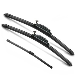 JustCar 3 wipers Replacement for Hyundai Elantra 2011-2016,Hyundai Elantra GT 2013-2017 Windshield Wiper Blades Original Equipment Replacement - 28"/14"/13XU" (Set of 3) U/J HOOK