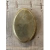 Lamp OVAL SOLID BRASS LAMP STAMPED BACKPLATE 6”LONG X 4