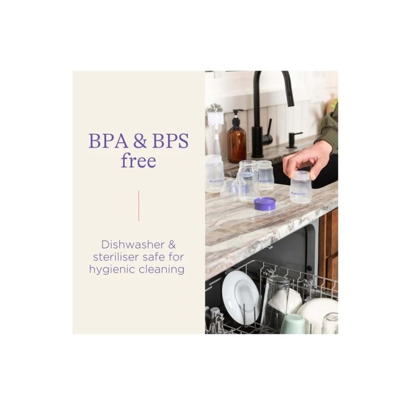 Lansinoh Breastmilk Storage Bottles 4 pcs x 160 ml