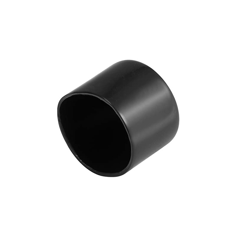 sourcing map Rubber End Caps 40 mm ID Vinyl Round