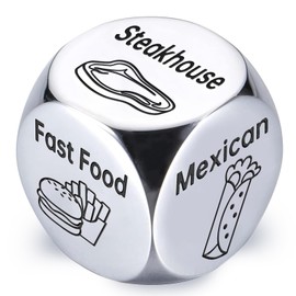 Stocking Stuffers for Adults Men Women White Elephant Gifts for Couples Funny Date Night Food Dice Anniversary Valentine's Day Birthday Gifts for Men Women Him Her