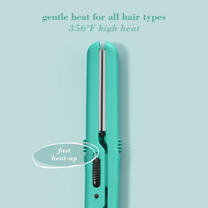 Conair Mini 1/2-inch Ceramic Flat Iron; Perfect for On-The-Go Styling,