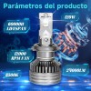 H4 H7 H11 9005 Kit De Faros Led 48000lm Para