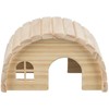 Wooden Nissan House Hut for Hamsters or Gerbils