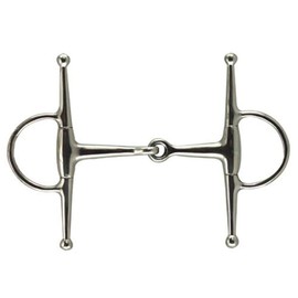 Coronet Full Cheek Eggbutt Snaffle Bit, 5 1/2-Inch