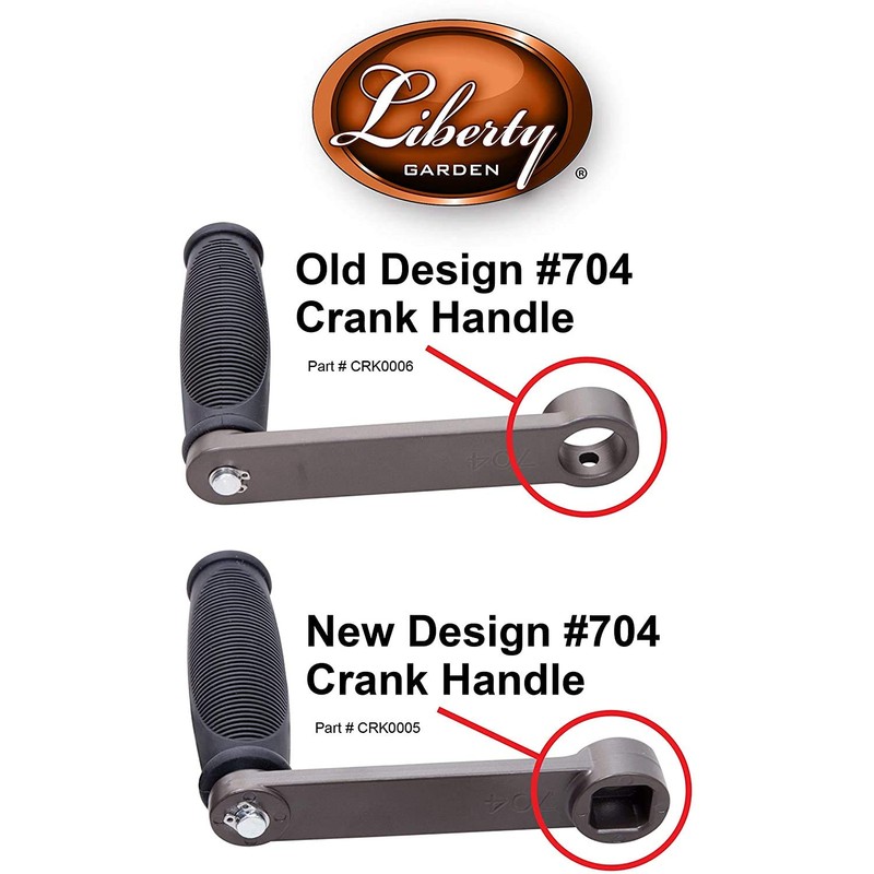 Liberty Garden Products CRK0005 Crank Handle, Bronze