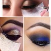 Pack of 91 eyeshadow shields, eyeshadow protector pads