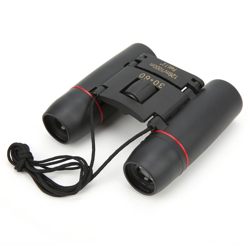 Portable Mini 30x60 Zoom Folding Binoculars Telescope 126m/1000m Binocular for