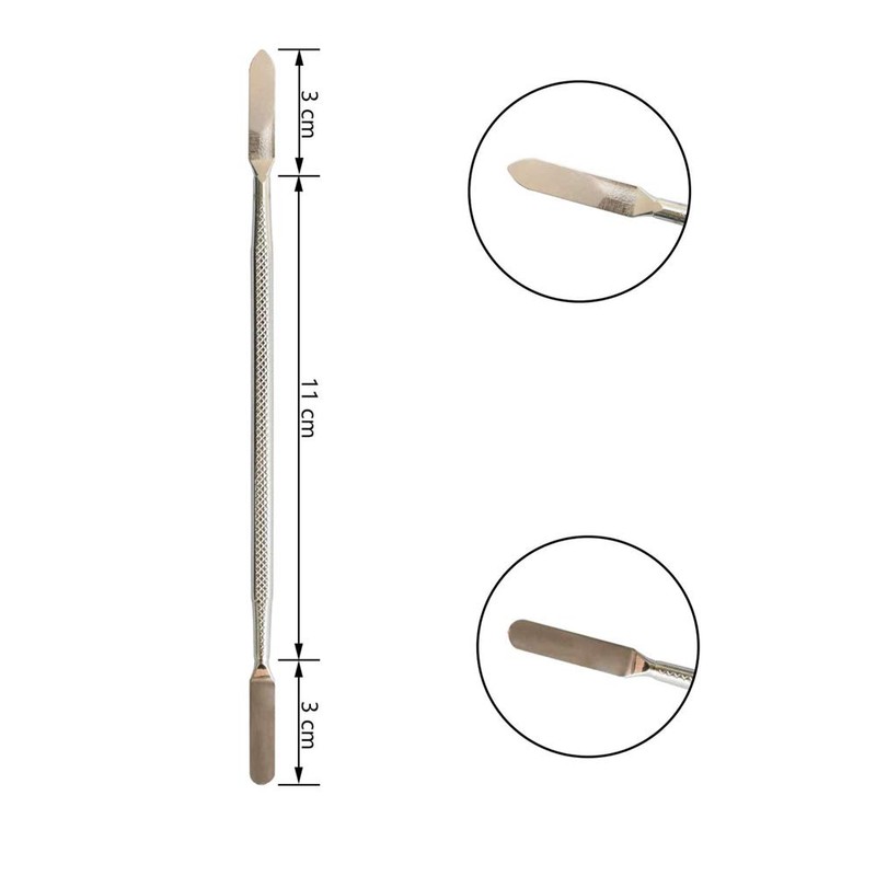 Spatula Set, Metal Spatula, Spatula Tool, Handcraft Rod, Double-Ended Type,