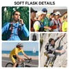 CXWLJL 250ml Soft Flask Soft Water Bottle for Running, Hiking,