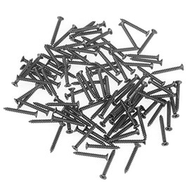 800 Uds M2 Negro Acero Al Carbono M2 Tornillo Negro Tornillos de Madera Avellanados Cabeza Cruzada Plana Tornillos Autorroscantes Conjunto con Caja