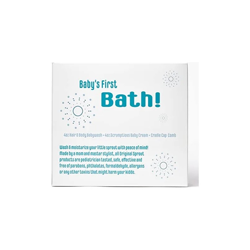 Primer Kit De Baño Para Bebé. Deliciosa Crema Para Bebé