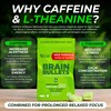 160mg L-Theanine + 80mg Caffeine Chews – Mint Matcha Flavour,