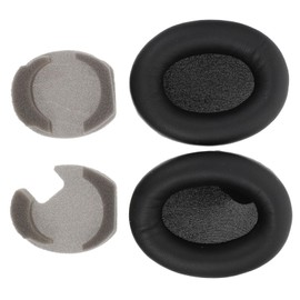 CIYODO 2Pcs Comfortable Headset Ear Pads Durable Headphone Replacement Cushions Noise Isolating Earpads for All Headphones Black