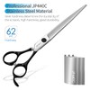 FOGOSP Professional Dog Grooming Scissors Straight 7.5" Pet Grooming Shears