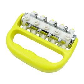 CENPEK Mini-Muskelmassagerolle zur myofaszialen Entspannung im tiefen Gewebe, Anti-Cellulite-Massagegerät, Triggerpunkt-Werkzeug, Gelb