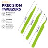 SIVOTE Lash Tweezers for Eyelash Extensions for Volume, Isolation &
