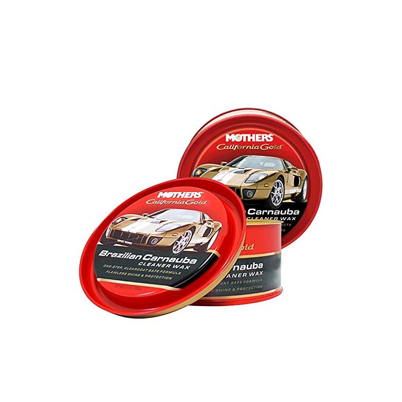 Carnauba Wax, 12 Oz. Mothers Carnauba Wax Paste (2)