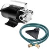BOSEO Water Transfer Pump, 115V 1/10HP 330GPH Utility Water Pump
