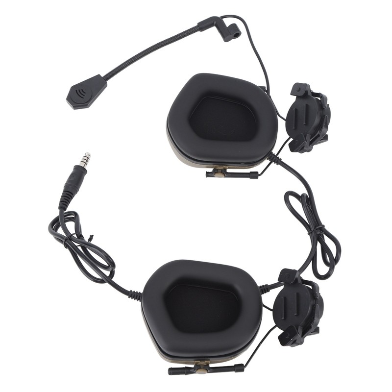 Shooting Headset Shooting Earmuffs Ear Hearing Protection Headphones Sound Amplification