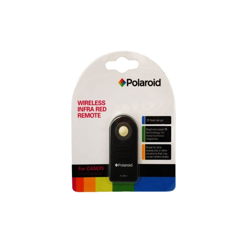 Polaroid Wireless Infrared Remote Control With Protective Case