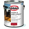 Glidden Farm & Implement Alkyd Enamel Interior/Exterior Paint for use