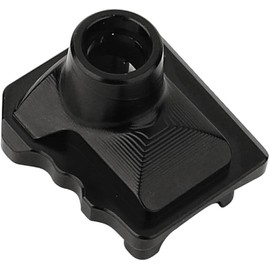 Pothyes TRX4 Differential Housing Cover Middle Axle Diff Cover for 1/10 RC Crawler Car TRX6 Upgrade Parts (Black)