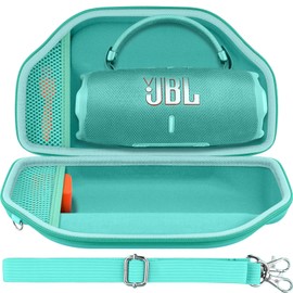 Baval Hard Portable Case Compatible with JBL Charge 6/Charge 5 Portable Waterproof Bluetooth Speaker(Teal Case)