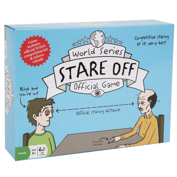 Stare Off by Outset Media - Competitive Stare Off Challenge Game - World Series Stare Off - Ages 8 and Up
