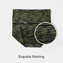 Basic Sense Ultra-Stretch Sports Headwear: Cooling, Lightweight & Quick Drying Outdoor UV Resistant for Wind Protection & Multifunctional Use, Medium Hunter Green