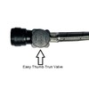 Flexible Tap Hose Connector Pack of 2 - Compression or