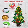 CCINEE Christmas Felt Tree, 3.5ft DIY Felt Xmas Tree with