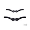 VTurboWay 2 Pack Nylon Black Rope Cleat 6" Marine Grade