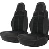 Kojem Seat Covers Set Compatible with 2005-2011 Corvette C6 Driver