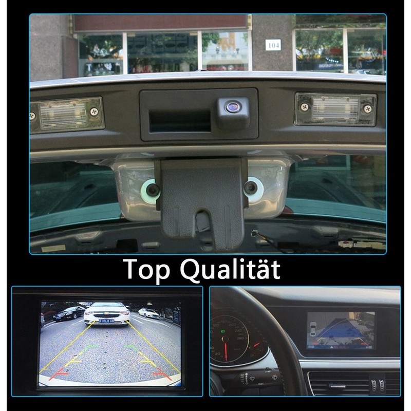 HD Parking Aid Boot Handle Reversing Camera with Micro Switch